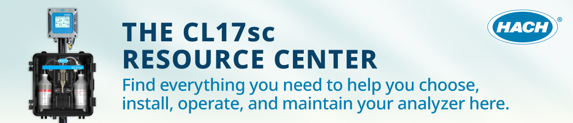 The CL17sc Resource Center: Find everything you need to help you choose, install, operate, and maintain your analyzer here.