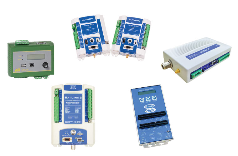 Six OTT HydroMet datalogger and transmitters
