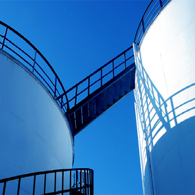 Desalination storage tanks