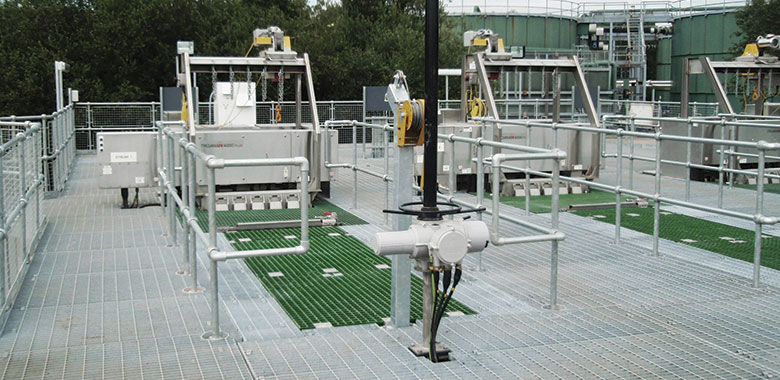 Case study about stormwater management at a wastewater treatment plant in South Wales