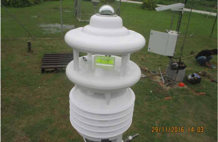 Hydro-Met Station with WTB100 and WS501 in Malaysia