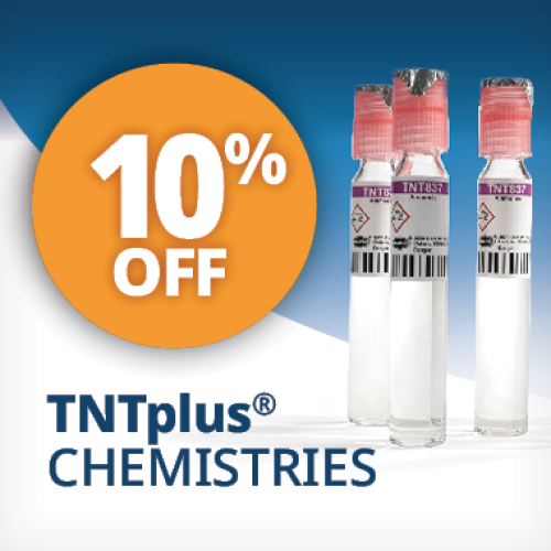 10% Off TNTplus chemistries