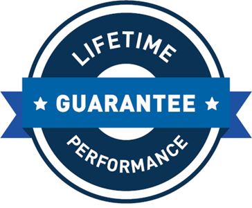Lifetime Performance Guarantee badge for TrojanUVSpring