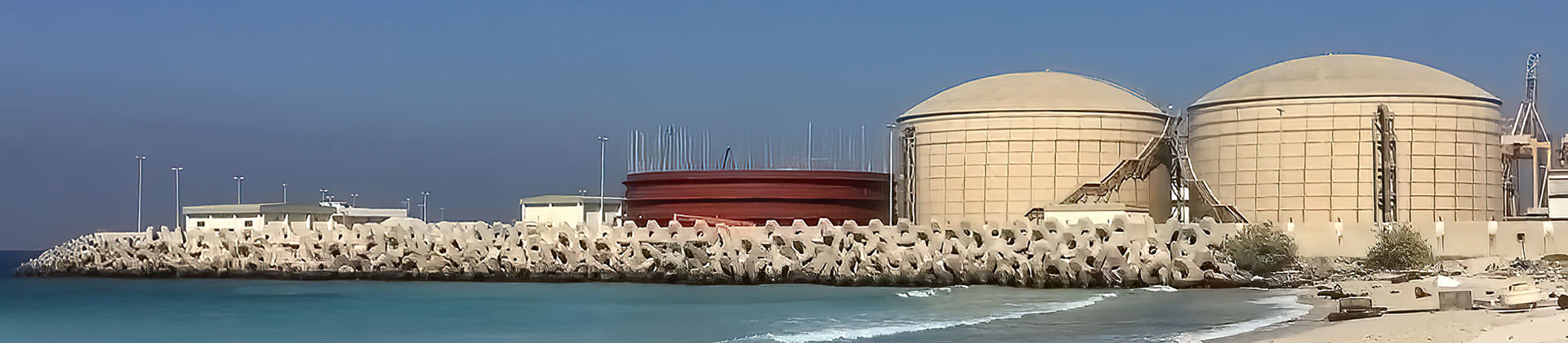 Desalination tanks